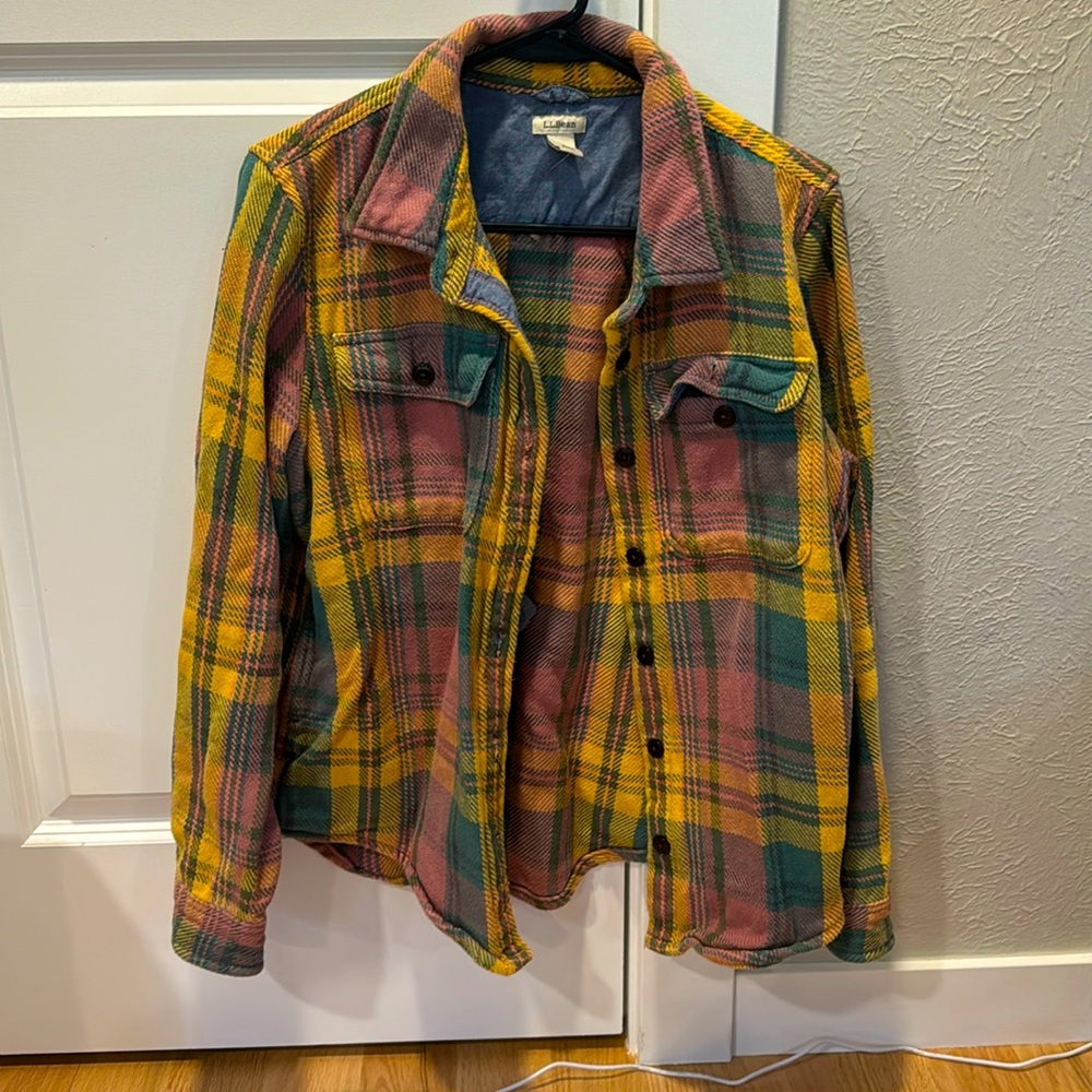 Shacket LL Bean flannel